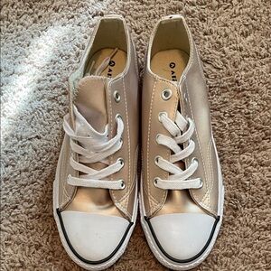 Airwalk Metallic and White Sneakers